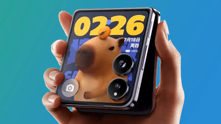 샤오미 첫 플립폰 '믹스 플립'...갤플립6 넘어설까