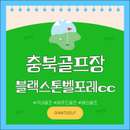 블랙스톤벨포레cc 리조트도 즐기는 1박2일 충북 증평골프장 패키지