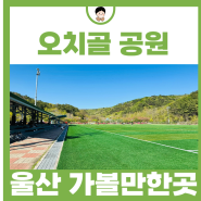 울산 아이와 가볼만한곳 오치골공원 놀이터 피크닉 장소