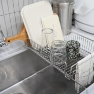 설거지 건조대 주방 용품 나인웨어 슬림 올스텐 식기건조대 추천