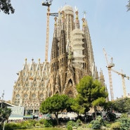 바르셀로나 가우디 사그라다 파밀리아 성당 예약 입장권 완공 내부 동유럽 여행 코스