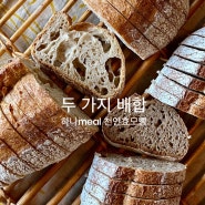 [사전예약] 7월 24일(수) _ 두 가지 배합 하나meal 천연효모빵