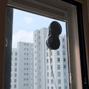 내돈내산 찐 후기 창문 로봇청소기 파워가드 윈클봇W 고층아파트 창문청소