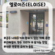 [충남/공주] 엘로이즈(ELOISE)/나태주거리 분위기 있는 카페 추천, 스페셜티원두&유기농찻잎 굿!