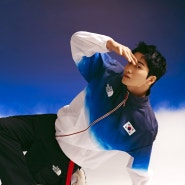 2024 파리올림픽 < 팀코리아 > 화보 찍은 진조크루 멤버 비보이윙 브레이킹 착샷 ( 대한민국 올림픽 국가대표 선수 공식 단복 by 노스페이스 화이트라벨 )