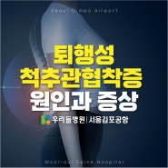 퇴행성 척추관협착증 : 원인과 증상｜우리들병원 서울김포공항