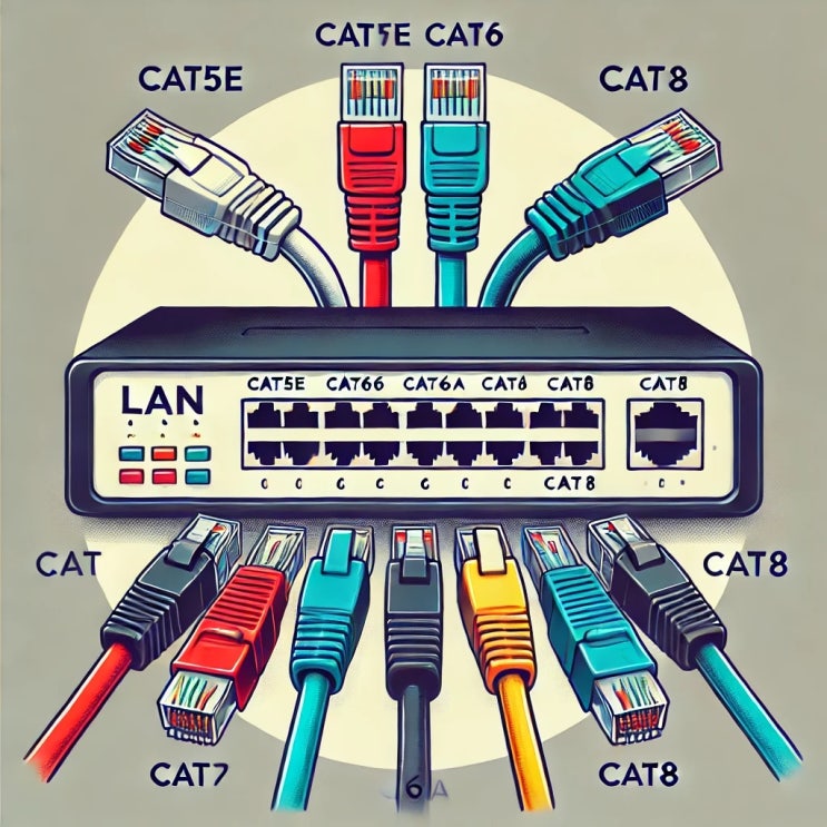 [네트워크 입문] 2편 (LAN Cable 종류) : 네이버 블로그