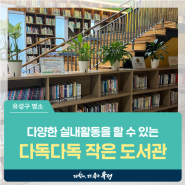 대전 유성구 가볼만한 곳, 다양한 실내활동을 할 수 있는 유성구 청소년 수련관 '다독다독 작은 도서관'