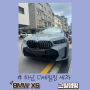 하남 미사 손 세차 BMW X6 그릴 포인트 랩핑 작업