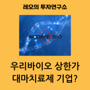 미국대선으로 상한가 간 우리바이오?