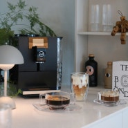 유라 전자동 커피머신 ENA8 홈카페 인테리어 꾸미기, 여름 카페 레시피 공유