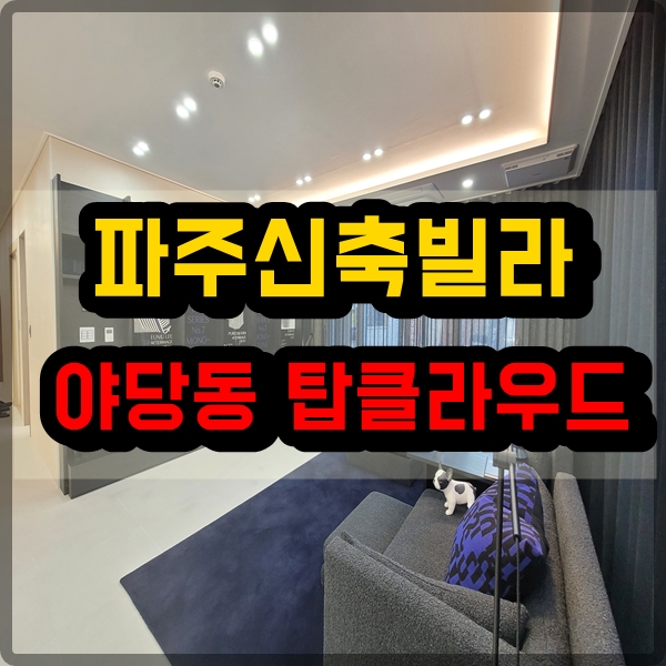 파주신축빌라 매매 탑클라우드 33평 방3개 : 네이버 블로그