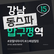 [강남마사지] 압구정역 동스파