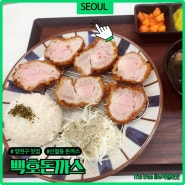 신월동 New 맛집 돈까스 먹고 반한 백호돈까스