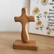교회용품 기독교선물 제이앤숨 나무십자가