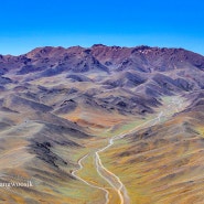 몽골여행 얼음계곡 욜린암협곡 가는길 풍경