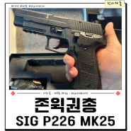 존윅권총 : SIG Sauer P226 MK25 전동권총 리뷰 (에어소프트건)