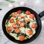 편스토랑 윤유선 시금치계란찜 레시피 시금치프리타타 계란찜 만들기 토마토 계란 오믈렛
