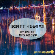 함안 낙화놀이 전통과 현대가 만나는 아름다운 축제