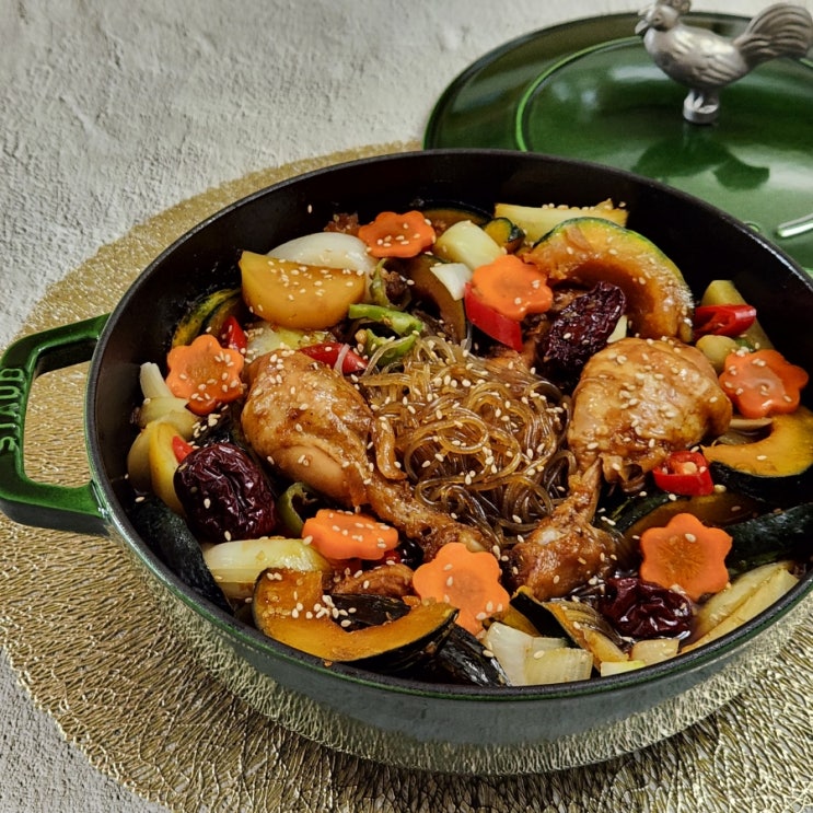 간장 찜닭 레시피 안동찜닭 소스 황금레시피 중복 말복 음식 : 네이버 블로그