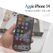 아이폰14 프로 맥스 가격, 아이폰14 PROMAX 스펙