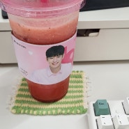 일상덤프✨ 바나프레소 수박주스는 맛있다🍉