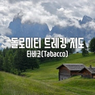 돌로미티 트레킹 지도, 타바코(Tabacco)맵, 가장 정확한 돌로미티 지도