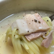 [간단한 요리/ 사골칼국수 간단하게 끓이는 법] <오뚜기 부산식 돼지국밥> 내돈내산 솔직후기