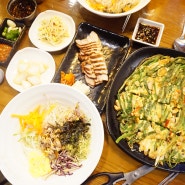 대구 국수 맛집 꼬막비빔밥 보쌈 만복국수집 신암점