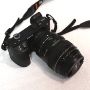 캐논 DSLR 렌즈 + 소니 미러리스 카메라 어댑터, 시그마 MC-11 컨버터