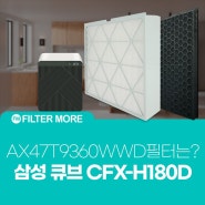 삼성 AX47T9360WWD 큐브 공기청정기 필터는?(CFX-H180D)