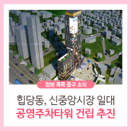 힙당동, 신중앙시장 일대 공영주차타워 건립 추진!