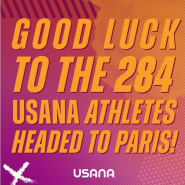 [USANA ATHLETES] 248명 유사나 스포츠 선수들의 선전을 기원합니다!