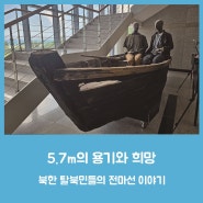 5.7m의 용기와 희망: 북한 탈북민들의 전마선 이야기