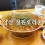 양산맛집 청둥오리가 들어간 양산 정원오리촌