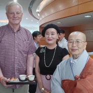 한국불교 선-명상 특강 참석한 란타 헤이키 서울 ‘핀참’ 소장일행