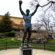 필라델피아 록키 계단 Rocky Steps