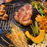 부천역 고기 찐 맛집 : 온비 본점 (feat.솥뚜껑,묵은지)