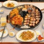 용인 역북동 삼겹살 고랭지 김치와 함께 먹는 구워주는 고기맛집 | 솥두껍 용인역북점