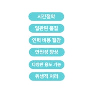 손쉽게 작업 가능한 무절단기