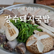 [경남 김해] 김해 부원동 맛집, 김해 맛집, 김해 돼지국밥 맛집, 물수육 맛집, 장수돼지국밥 방문 후기