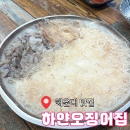 [부산 해운대 맛집] 엘시티 근처 맛집 "하얀오징어집" 솔직후기