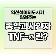 문제의 종양괴사인자 TNF-알파(α)란 어떤 물질인가?