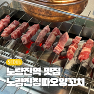 노량진역 맛집 노량진칭따오양꼬치 2호점 향라닭날개 최고