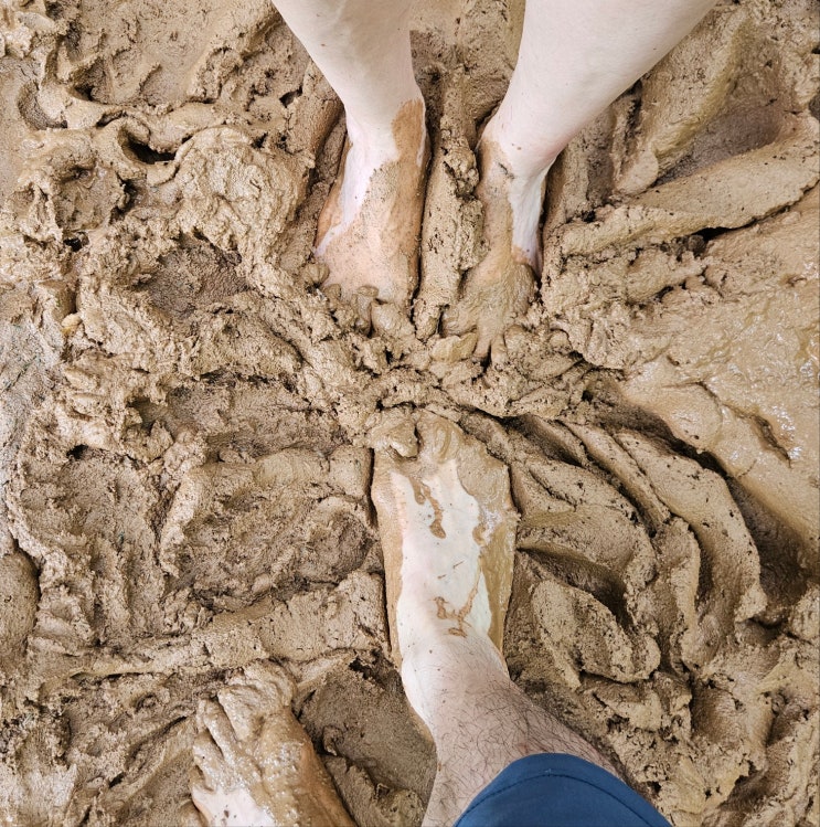 진흙 속으로 숨어버린 발가락 : 네이버 블로그