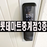 공릉동 도어락 게이트맨 3 핸들도어락 고장으로 탱크 푸시풀 P2000 교체 설치