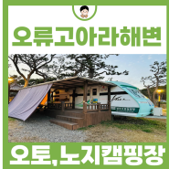 경주 오류고아라해변 오토 캠핑장 오류해수욕장 노지 캠핑 추천