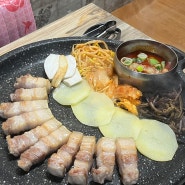 부산 광안리, 제주산 오겹살이 맛있는 고깃집 /두루미