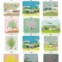 스테디셀러 작가 박구환, 울나라 가장 많은 기업기관 캘린더에서 선호하고 인쇄되었던 작가의 작업은 한국인의 기억 속 마을 풍경과 그곳 사람들의 이야기, 화려한 꽃이 만개한 나무들이다