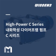 [WIGGENS] 내화학성 다이어프램 펌프 C 시리즈